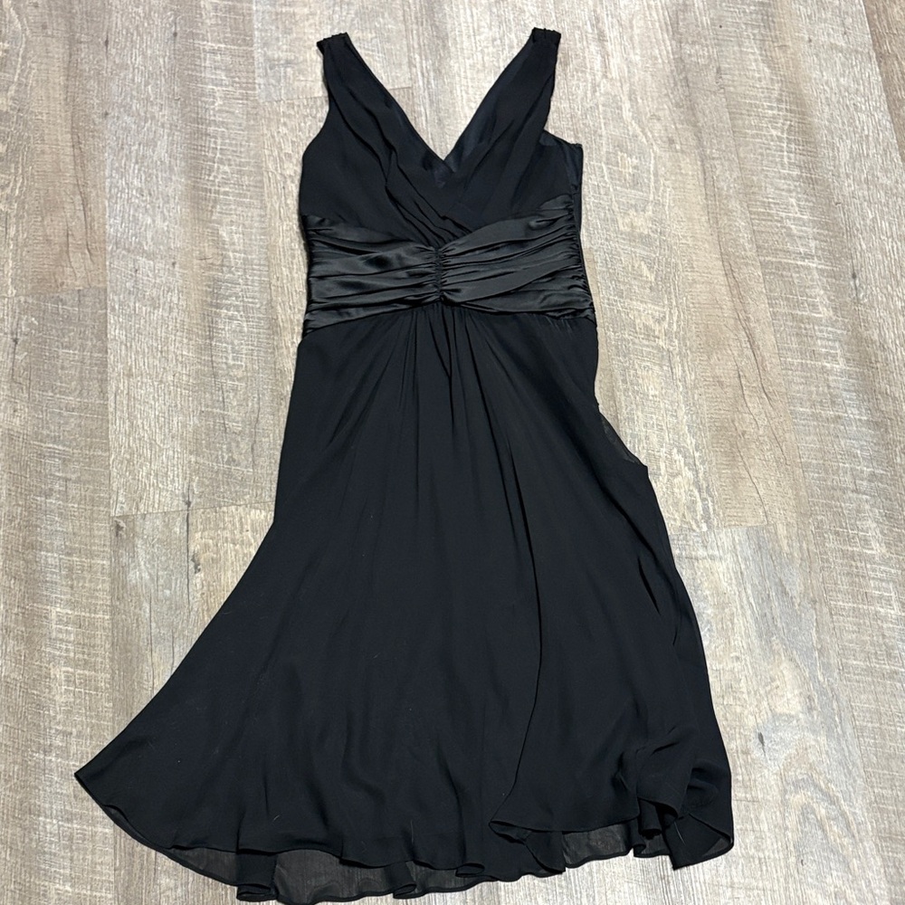 Chadwicks Black Asymmetrical Dress